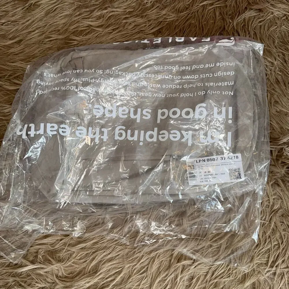 New Fabletics The Sleek Backpack Brutalist Khaki O/S